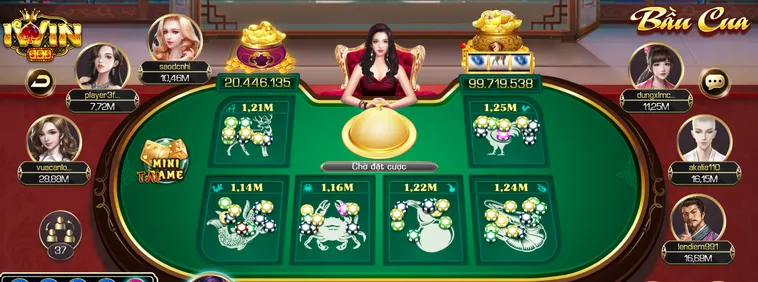 Chinh Phục Hũ Thưởng Siêu Lớn Cùng Bầu cua Tại iWin Club Chất Lượng Quốc Tế