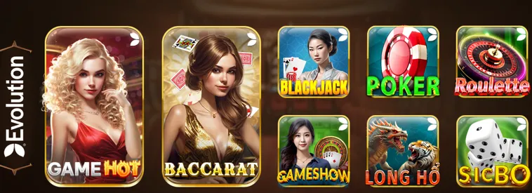 Trải Nghiệm Đỉnh Cao Sảnh Casino Evolution Live Tại iWin Club Thắng Lớn