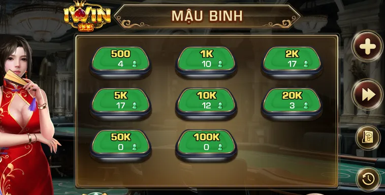 Chinh Phục Hũ Thưởng Siêu Lớn Cùng Mậu Binh Tại iWin Club Chất Lượng Quốc Tế