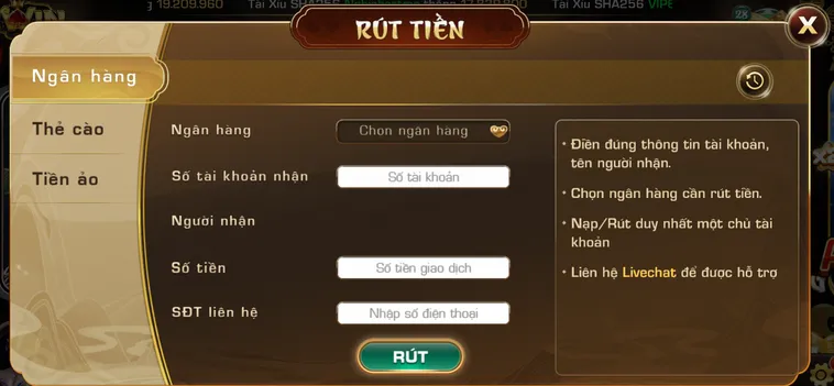 Cách Rút Tiền iWin Club Siêu Tốc Về Tài Khoản Trong Vòng Ba Phút