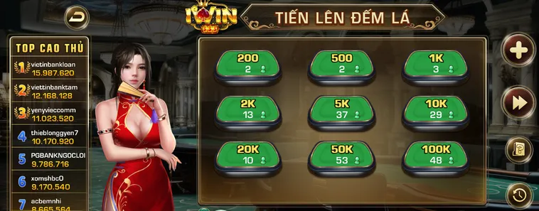Trải Nghiệm Tiến Lên Đếm Lá Tại iWin Club Đỉnh Cao Sát Phạt Rinh Quà