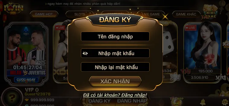 Hướng Dẫn Đăng Ký iWin Club Cực Nhanh Nhận Ngay Giftcode Khủng Thần Tốc